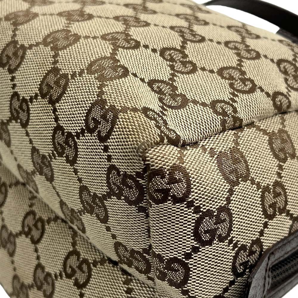 Gucci Handbag GG Canvas Handheld Beige Brown - Picture 8 of 10